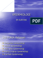 Pengantar EPIDEMIOLOGI