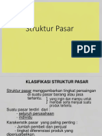 Struktur Pasar