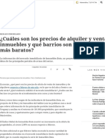 ¿Cuáles Son Los Precios de Alquiler y Venta de Inmuebles y Qué Barrios Son Los Más Caros y Más Baratos - Negocios - 20 - 04 - 2022 - EL PAÍS Uruguay