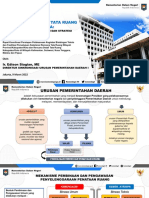 Bahan Direktur SUPD I Kemendagri - Penetapan RTR Pasca UU CK