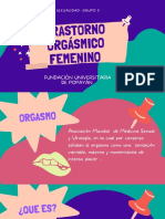 Trastorno Orgasmico Femenino