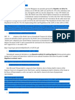 9285 or The Alternative Dispute Resolution Act of 2004 (The ADR Act) and RA No. 876 or The Arbitration Law