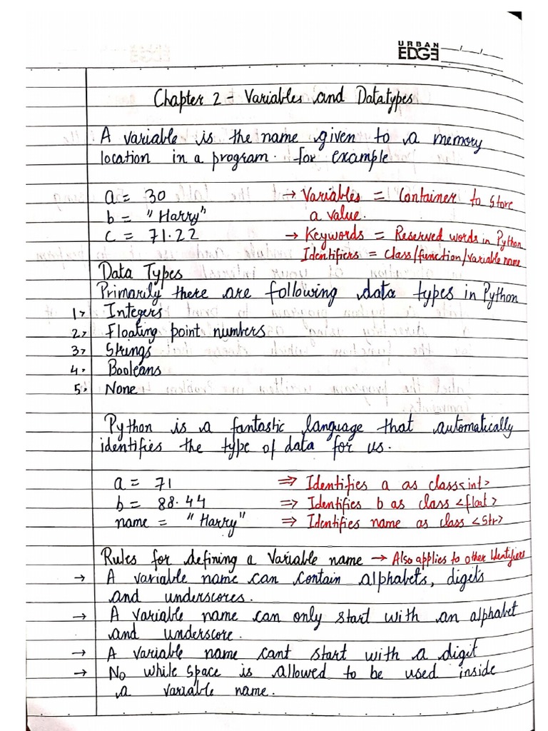 python notes | PDF