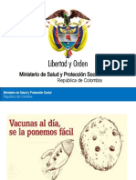 Política frascos abiertos vacunas Colombia