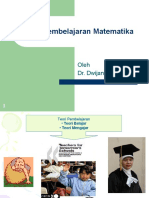 Teori Pembelajaran Matematika