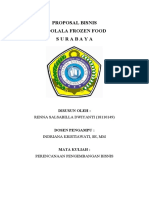 Proposal Business Plan - Hoolala Frozen Food - Salsabilla - 18110149 - 5-E
