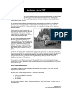 Jordanian Army 1967: Order of Battle & Dispositions