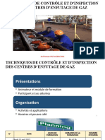 TECHNIQUES DE CONTROLE ET D INSPECTION DES CENTRES D ENFUTAGE DE GAZ