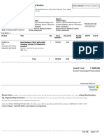 Tax Invoice: Boat Rockerz 235V2 With Asap Charging Version 5.0 Bluetooth Headset