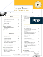 SCD Heriatge Menu Mango Terrace