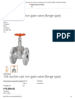 10-DSRF-N 10K Ductile Cast Iron Gate Valve (Flange Type) TOYO VALVE 37700451 - MonotaRO Philippines