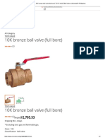 10K Bronze Ball Valve (Full Bore) TOYO VALVE Ball Valves