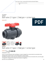 Ball Valve 21 Type - 21α Type + Screw Type ASAHI AV Ball Valves - MonotaRO Philippines
