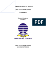 6. SOAL Ujian UT Manajemen EKMA4312 Ekonomi Manajerial