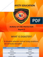Fire Safety Education: Bureau of Fire Protection Region 6
