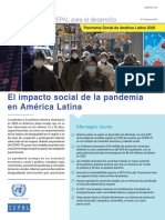 Claves: El Impacto Social de La Pandemia en América Latina