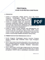 Protokol Pencegahan COVID-19 Di Proyek Konstruksi - Kemen PUPR