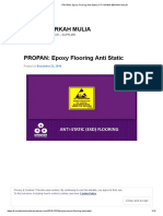 PROPAN - Epoxy Flooring Anti Static - PT KURNIA BERKAH MULIA