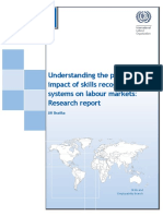 Understanding The Potential Impact of Skills Recognition Systems On Labour Markets: Research Report
