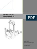 Spareparts List: Electric Stacker PS 12L