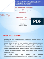 Project Based Seminar Presentation On: Guided By:-Prof. D.A.Shinde