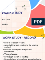 Record Work Study