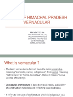 Study of Himachal Pradesh Vernacular: Presented by