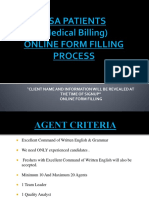 Medical Online Form Filling USA PROCESS