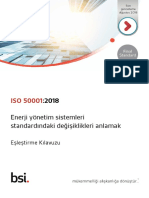 ISO 50001 2018 Eslestirme Kilavuzu