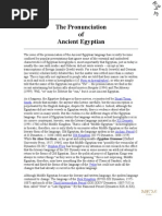 Download The Pronunciation Of Ancient Egyptian by Kelley L Ross Ph D  by illumin7 SN5737833 doc pdf