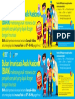 Spanduk Bian DGN Logo Bian Untuk Masy Umum 1m X 4m - 13 April 2022