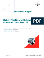 Assessment Report - Hyber Plastic.....