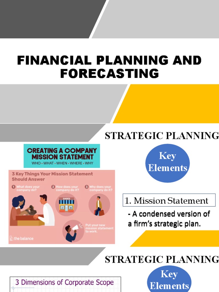 Financial Planning and Forecasting | PDF | Strategic Planning | Economies
