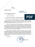 Negativni Odgovor Jakovu Sedlaru Ministarstva Kulture I HAVC-a Na Zahtjev Za Financiranjem Filma o Dr. Franji Tuđmanu