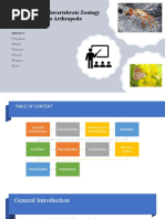 Presentation: Invertebrate Zoology Phylum Arthropoda: Group 2