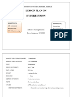 Lesson Plan of Education (MS (