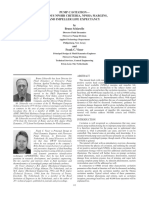 Pump Cavitation - Various NPSHR Criteria, Npsha Margins, and Impeller Life Expectancy