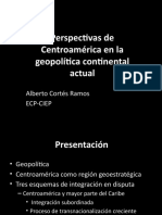 Centroamérica en la Geopolítica Continental actual