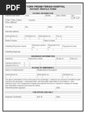 Patient Registration Form