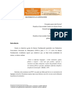 15. Matemática e linguagem autor Fernanda Aparecida Ferreira e Gilmer Jacinto Peres