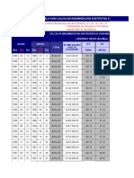 Plantilla para Calcular Indemnizacion Sustitutiva