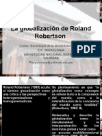 La Globalización de Roland Robertson