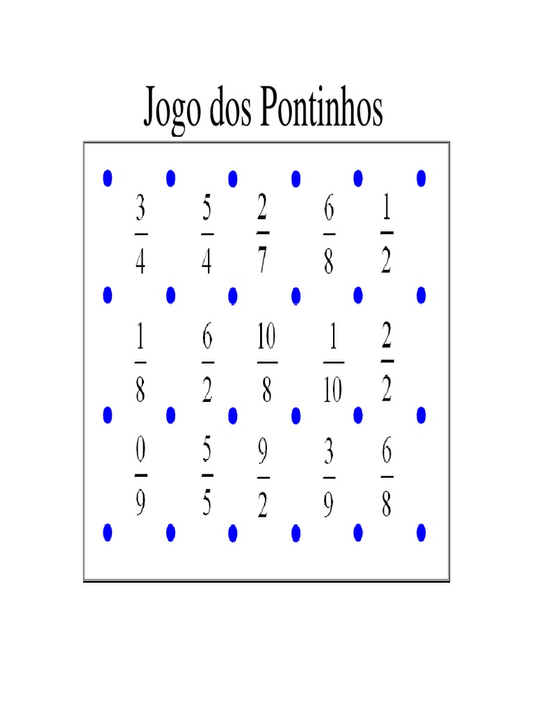 Jogo Dos Pontinhos PDF