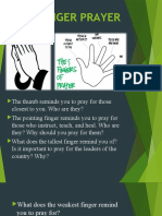 Five Finger Prayer