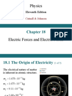 Chapter 18 Electric Forces and Electric Fields