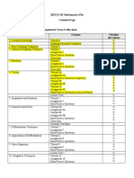 2022 J1 H2 Math File Check Contents Page