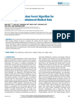 Class Weights Random Forest Algorithm For Processing Class Imbalanced Medical Data