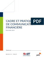 Fr France Guide Cadre Et Pratiques de Communication Financiere 2019