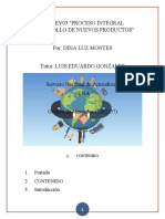 EvidenciaProceso Integral para El Desarrollo de Nuevos Servicio