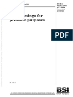 Steel Castings For Pressure Purposes: British Standard Bs en 10213:2007